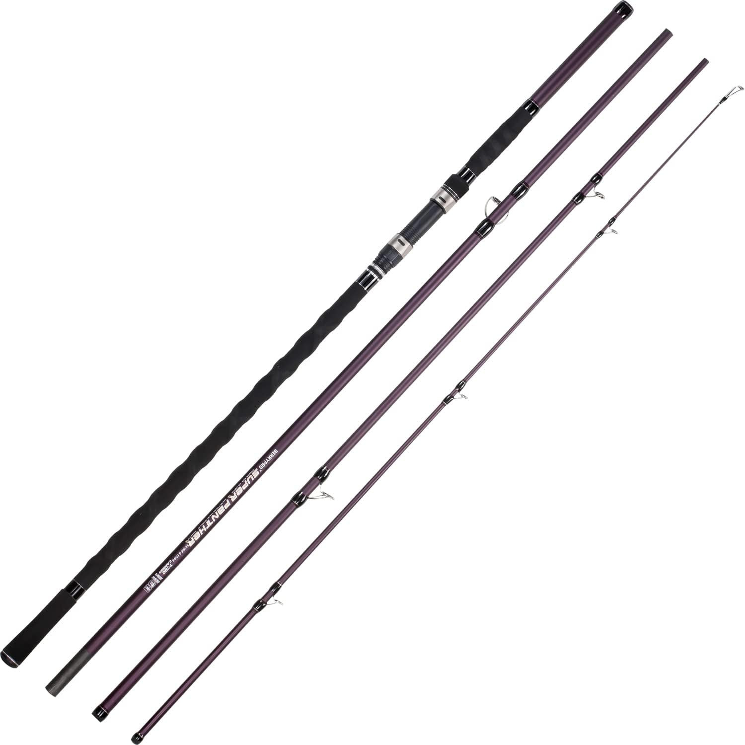 Surf Spinning Rod Surf Casting Fishing Rod Carbon Fiber Travel Fishing Rod (9’/1