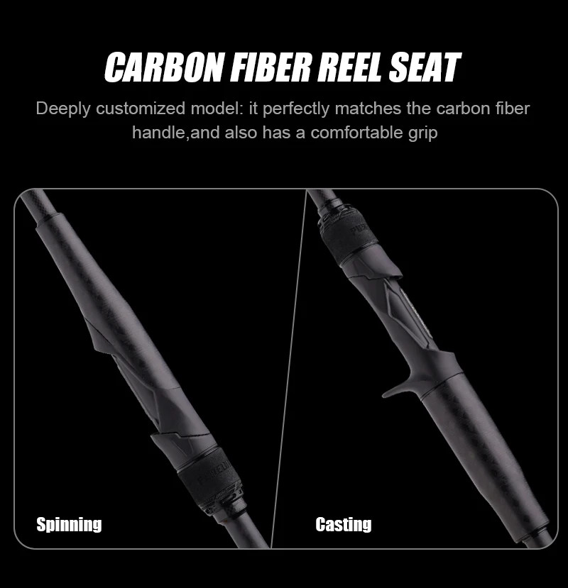 PURELURE TORRENT Spinning Rod 8FT 9FT F Action High Carbon Fuji SIC