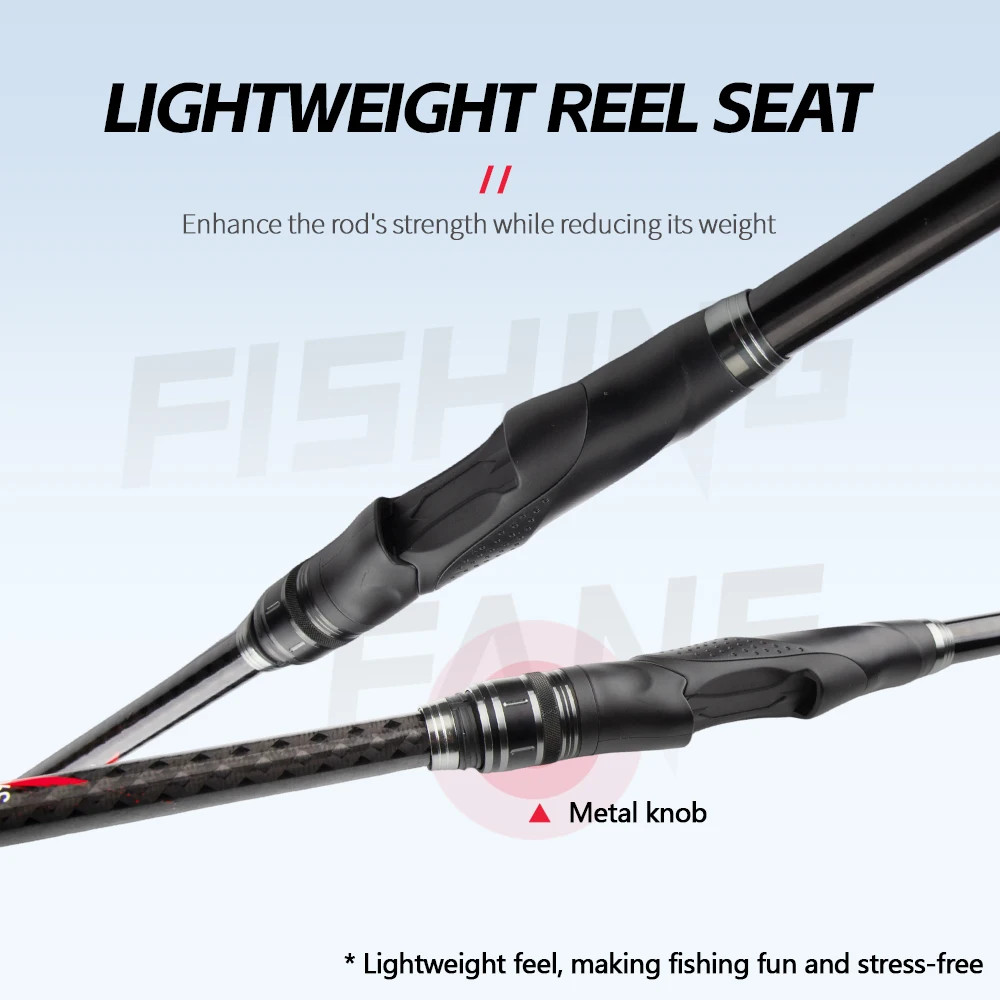 FISHINGFANS 3.6m 3.9m 4.2m 4.5m Movable Guide Telescopic Surfcasting Spinning