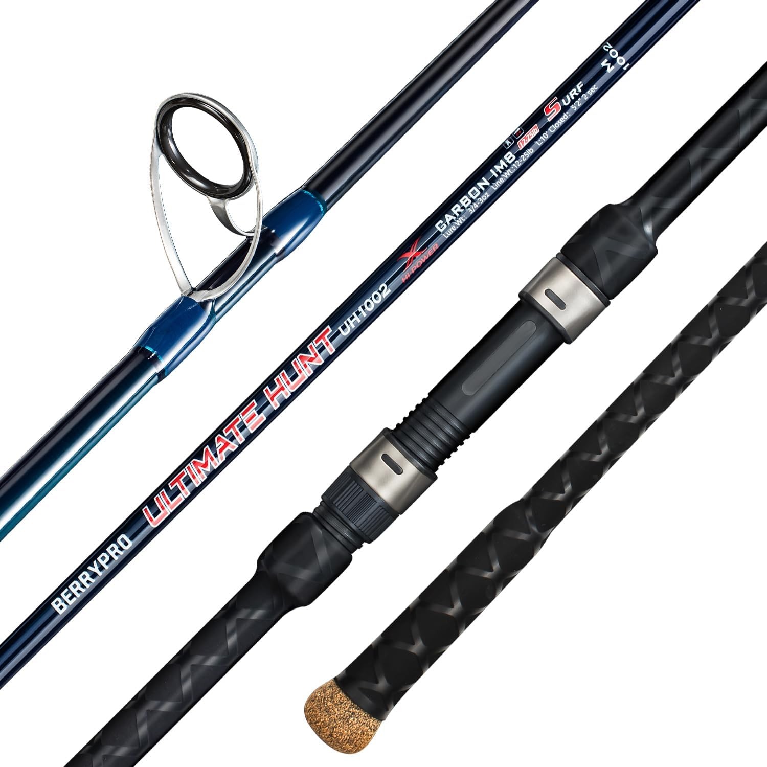 Surf Spinning Rod Full Carbon Surf Fishing Rod with Fuji Guide (9′)