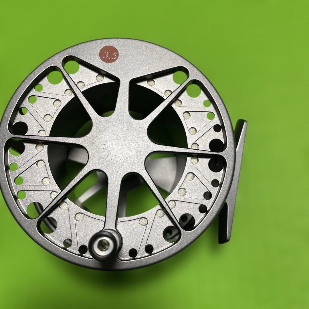 Waterworks Lamson Velocity Fly Reel Large Arbor w/ Pouch from Japan