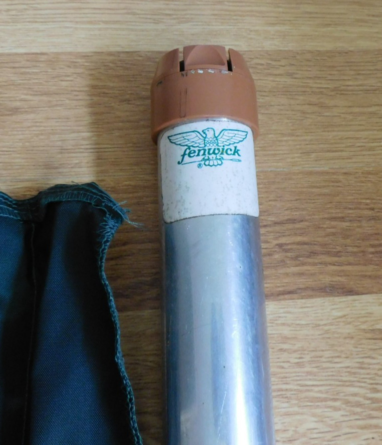 Fenwick Eagle Graphite 2 Piece 8′ 6″ Fly Rod 3 1/4oz 7wt W/ Sock & Tube E85 7F