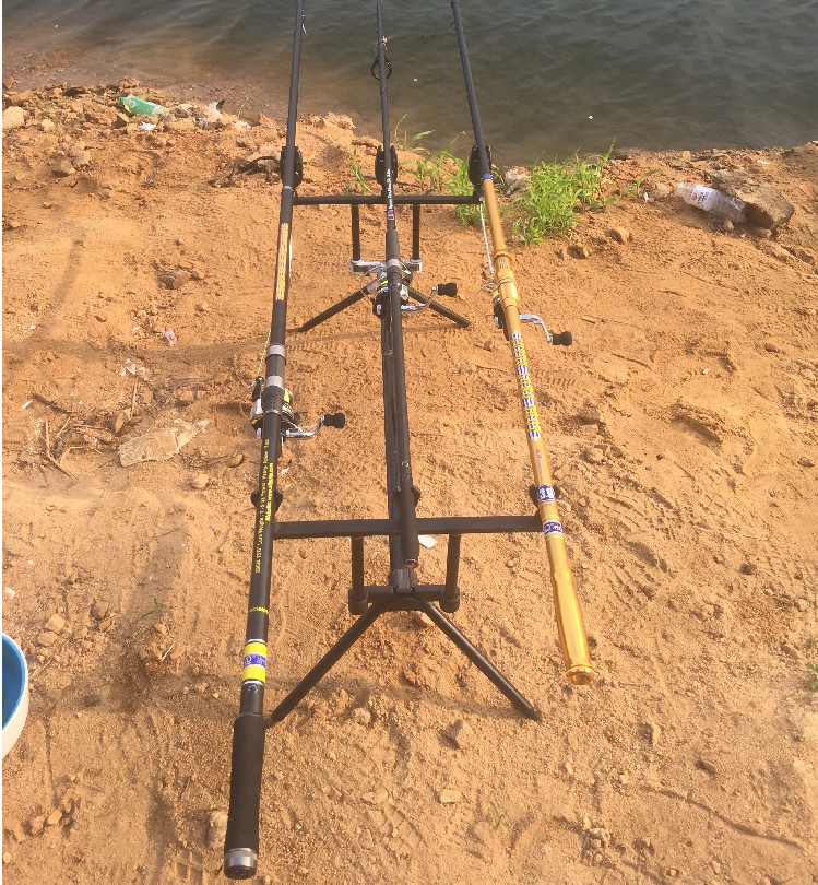 Fishing Rod Carbon Fiber Casting Spinning Power Baitcasting River Stream Pole