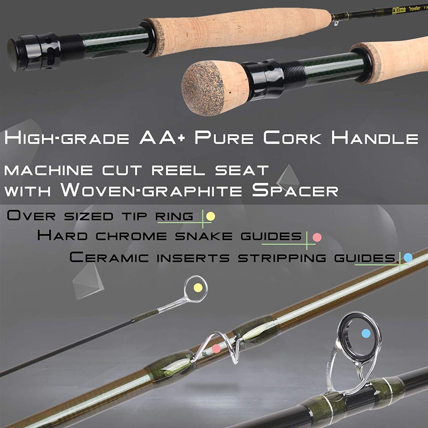 M Maximumcatch Maxcatch Alltime Travel Fishing Rod-Ultra Compact For