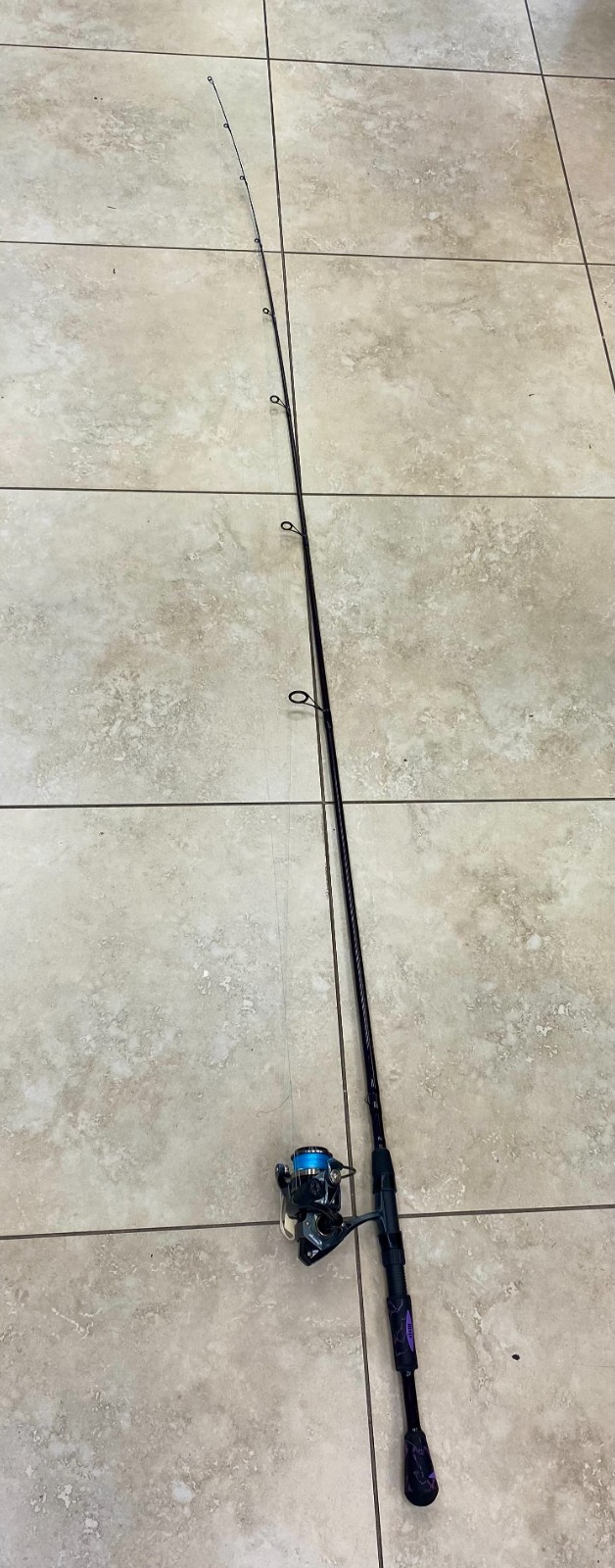 St. Croix Mojo Yak 7’ Medium Fast Spinning Rod With Okuma Epixor Reel