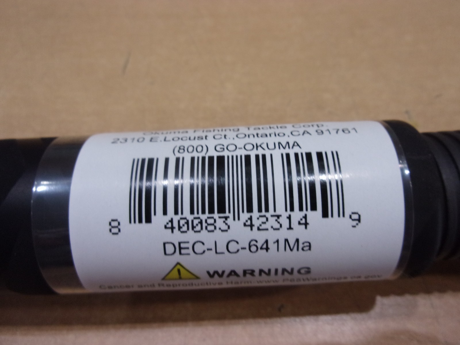 OKUMA DEAD EYE CLASSIC CASTING ROD (line counter) 6 foot 4 inch Medium power
