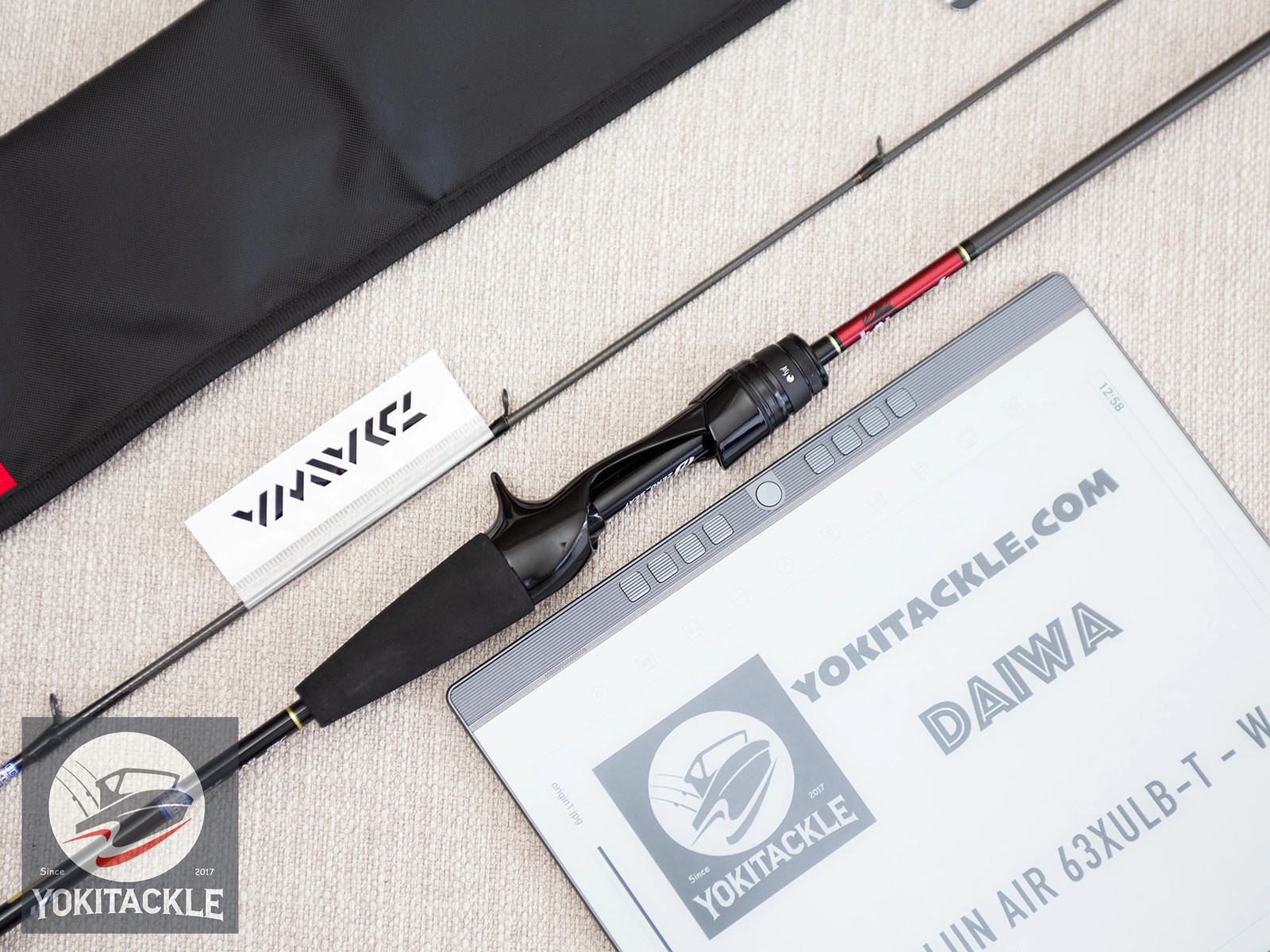 Daiwa GEKKABIJIN AIR 63XULB-T – W Baitcasting Rod Shipping From JAPAN