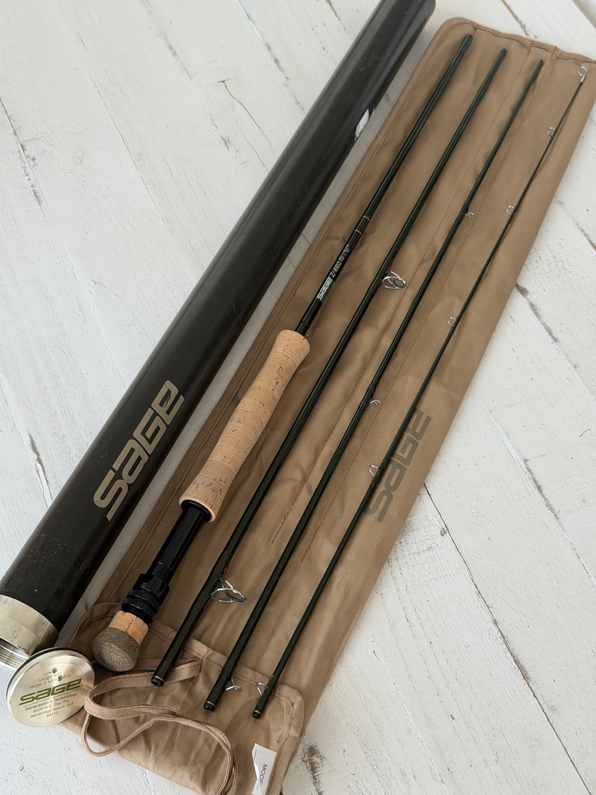 **BEAUTIFUL**🔥SAGE Z-Axis 8wt. 9’ft FlyRod!~LEGENDARY~🔥