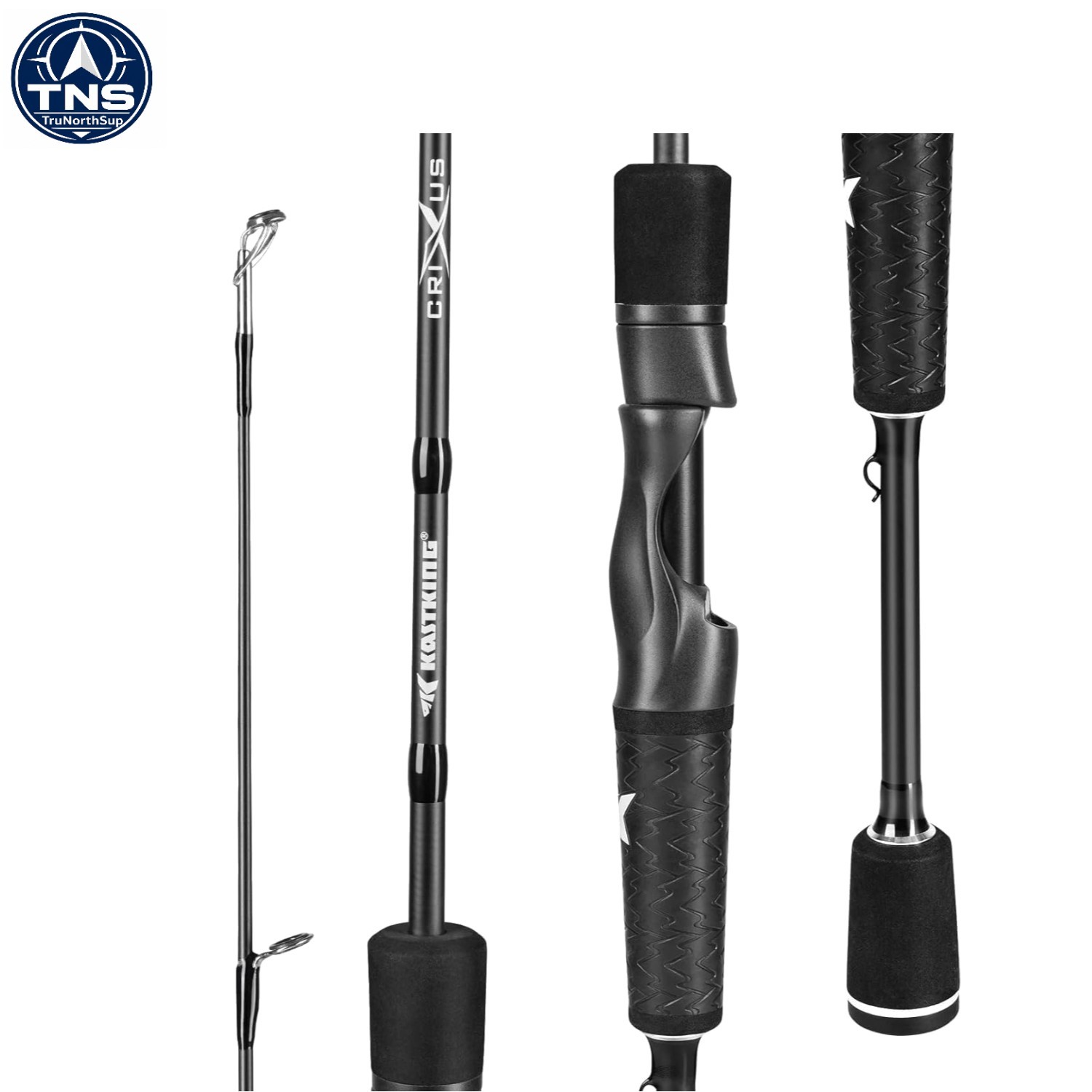 Crixus IM6 Graphite Spinning & Casting Fishing Rod 84in Medium Heavy