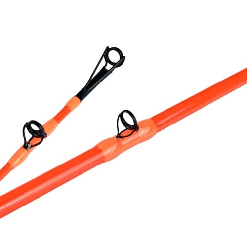 Monster Catfish Fishing Rod – 1 Piece 7′ Glow with Black Light – Catfishing