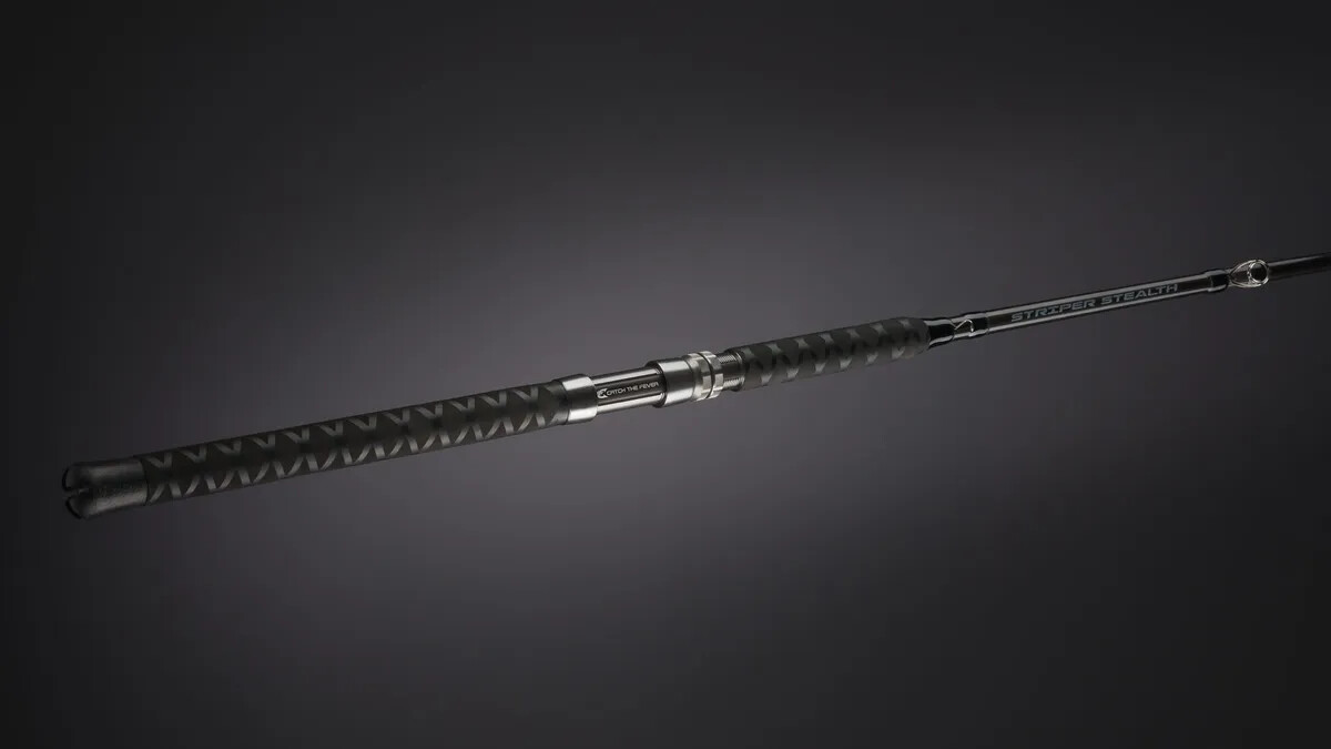 Catch The Fever – Striper Stealth® Rod Series 7’6” – Premium S-Glass Fishing Rod