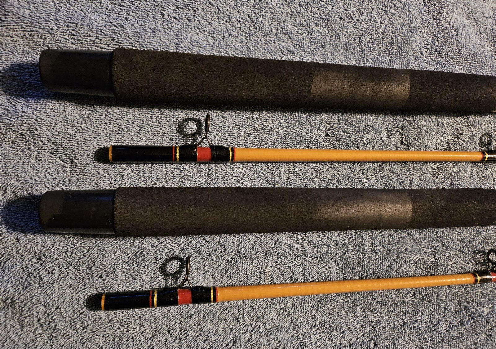 Shakespeare UglyStik Tiger BWD 2200 8′ Med Lite 12-30lb Casting Rods Set of 2