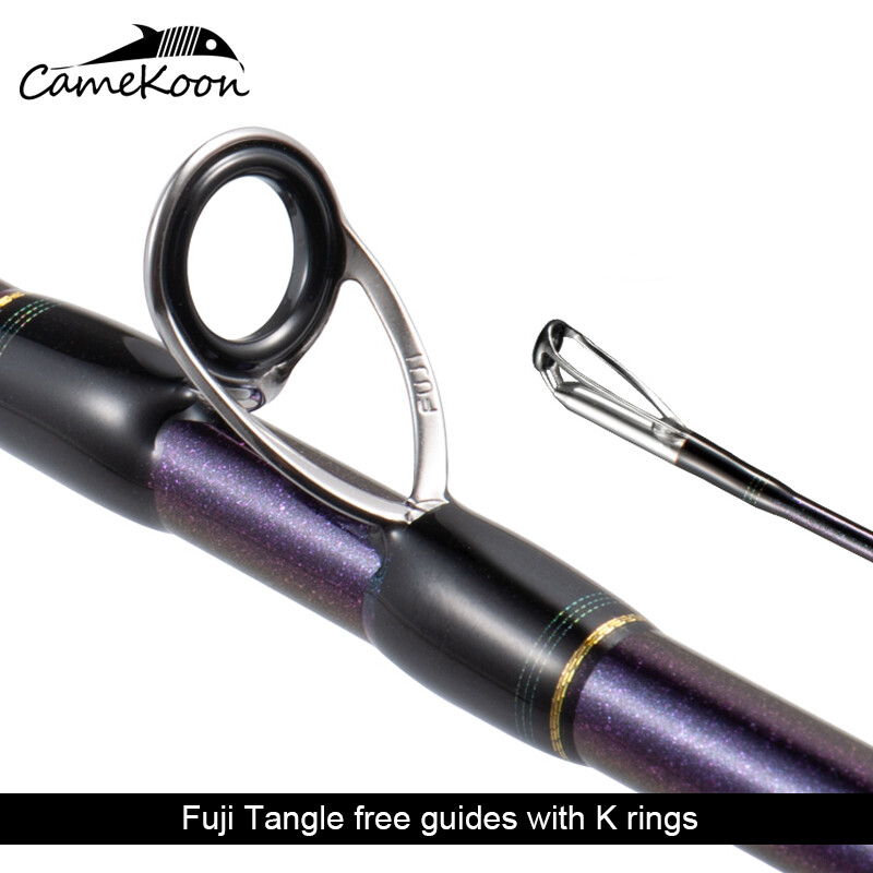 CAMEKOON Casting Jigging Rod 1.90M Fuji Guides Reel Seat M MH ML Power Boat Pole