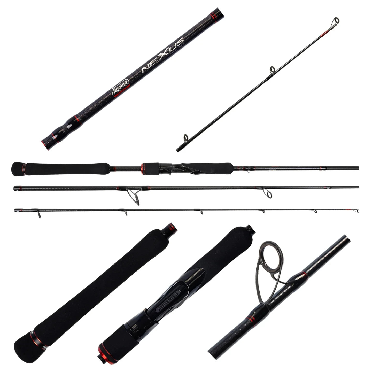Jigging World Nexus 2.0 Travel JW-NEX703S-H Spinning Rod