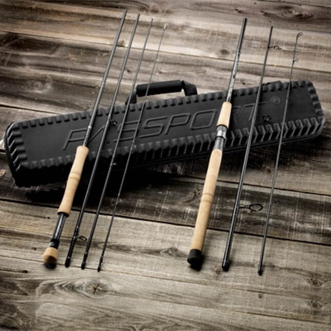 Flying Fisherman Passport Travel Fishing Rod