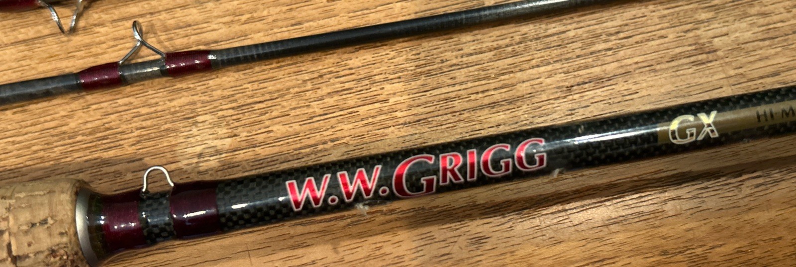 W.W. Grigg Custom Made GX904-5 9′ 5 wt Line 4 Pc Fly Rod w/Case