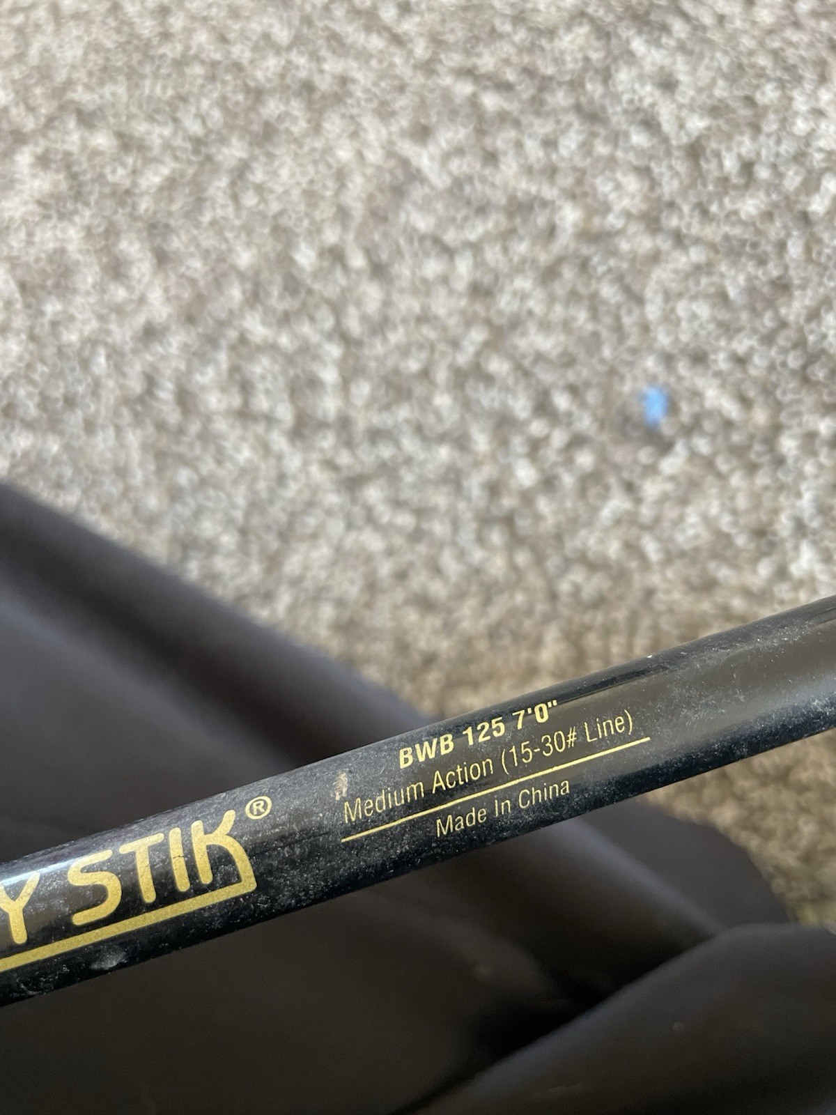 Shakespeare Sturdy Stick BWB 125 7’ Trolling Fishing Rod Breathless 1pc