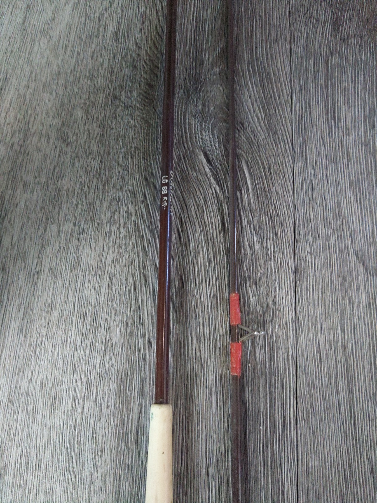 Vintage Johnson LD 88 5’6″ Two Piece Spincast Fishing Rod.