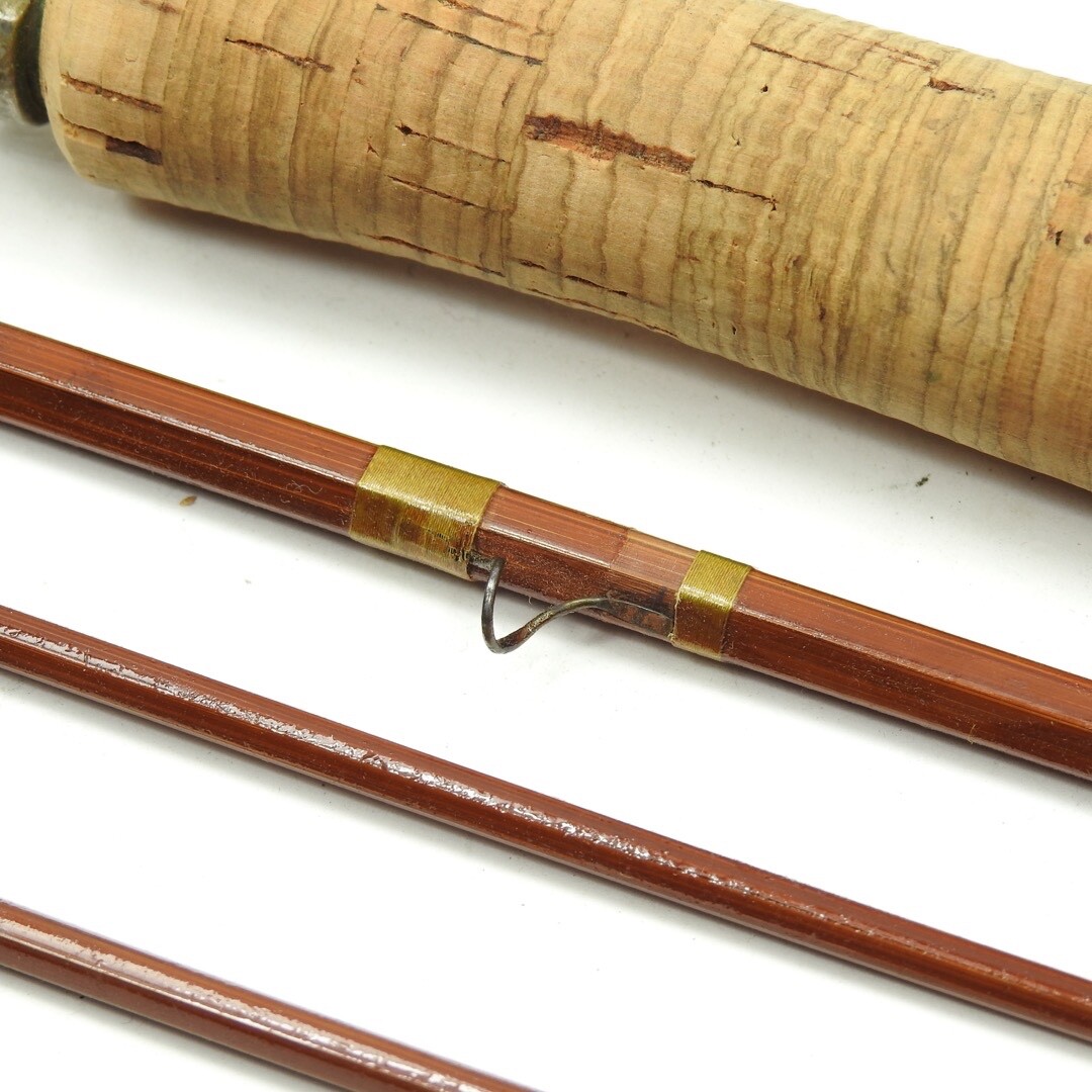 Granger Marshall Field & Co Bamboo Fly Rod. 8’ 6”. W/ Tube & Sock.