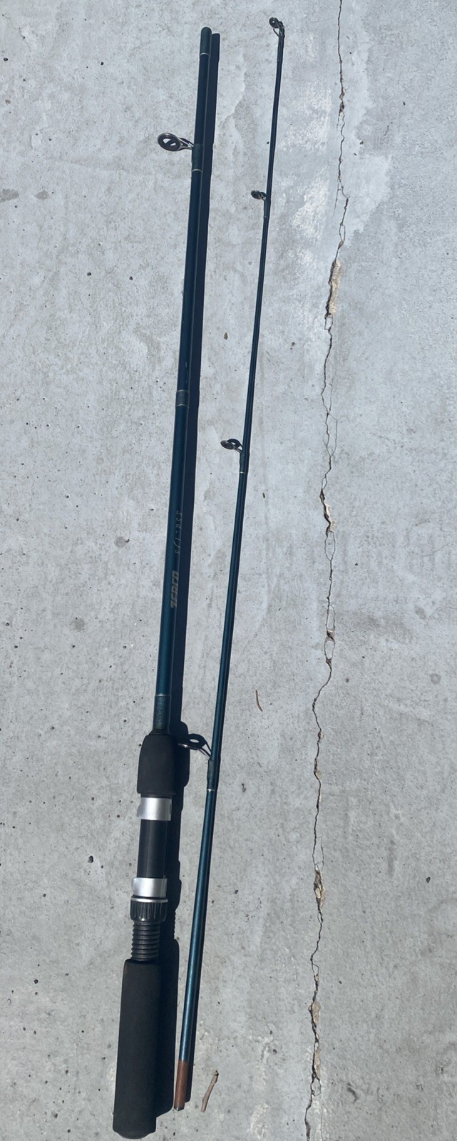 Zebco Eclipse KES56M Medium Action, Two Piece Rod