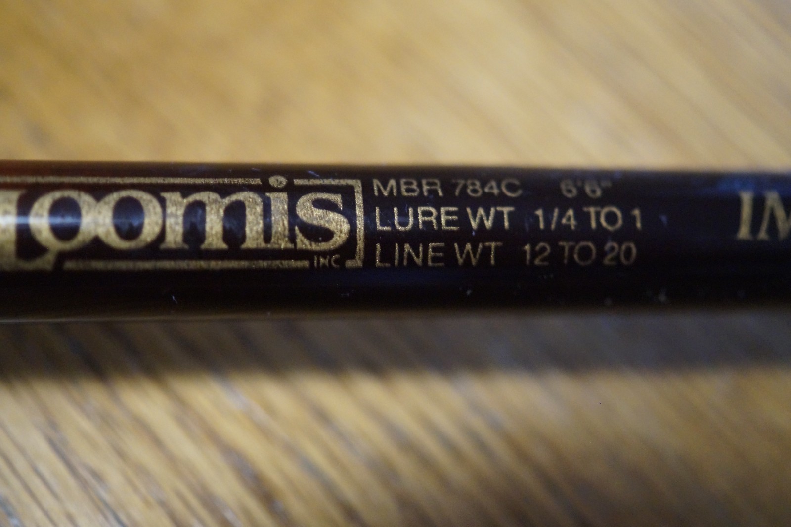 G. Loomis IM6 784C MBR 6′ 6″ Medium Heavy Casting Rod