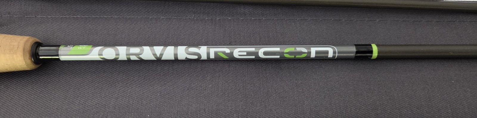 Orvis Recon Fly Rod 7’6″ 3wt Fast Action 4pc Graphite w/ Tube & Sock
