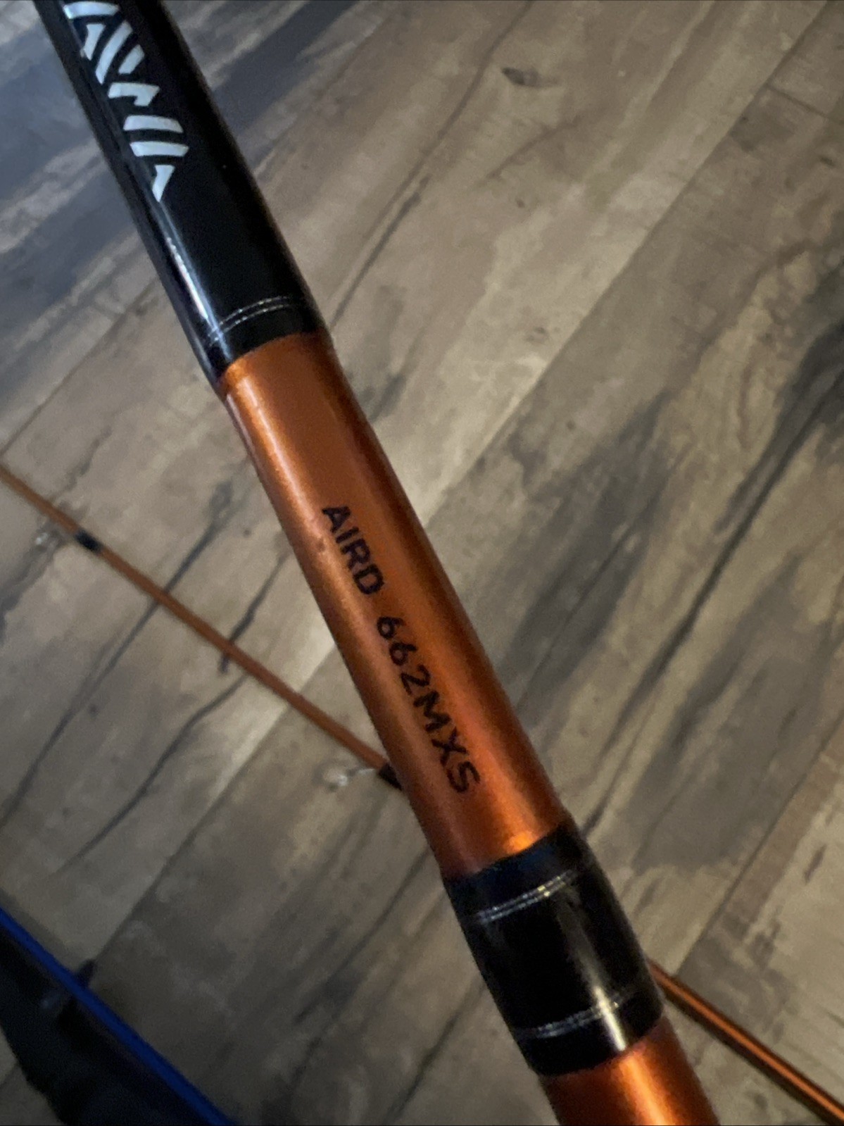 Daiwa AIRD 662MXS Casting Rod. Repaired 5’6” (should Be 6’6”) 2pc Medium