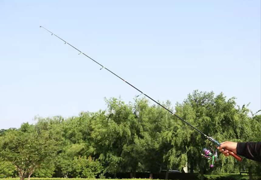 1.68m/1.8m Trout Fishing Rod Carbon Fiber Spinning/casting Rod Fishing Fast Pole