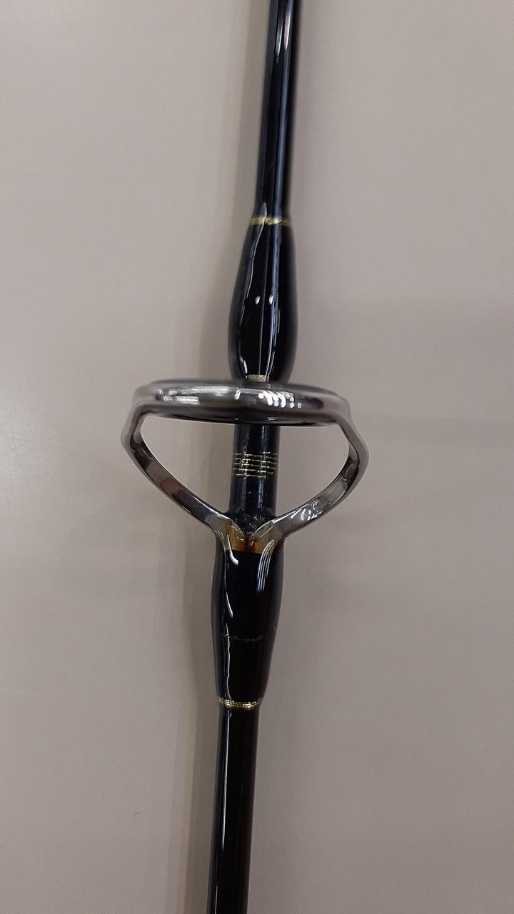 Yamaga Blanks Blue Sniper 81/6 Blacky Jigging Rod 2-Piece, 31in/79cm, Used