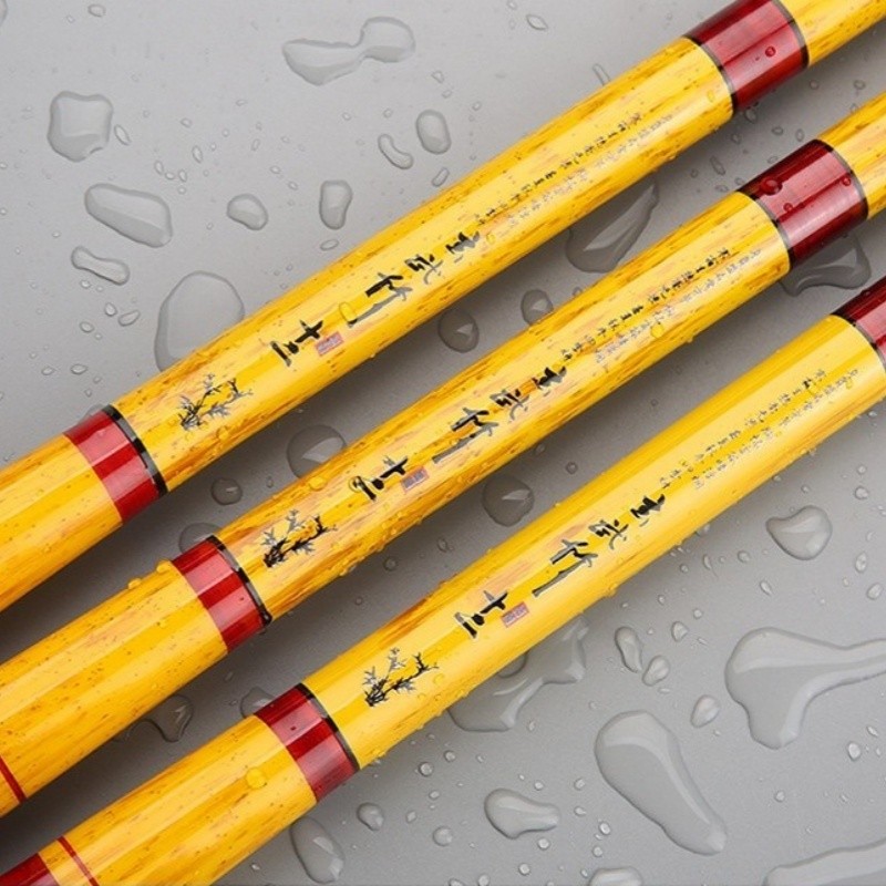 Carbon Fiber Fishing Rod Telescopic Ultra-light Hard Pole Stream Rods 1.8m-5.4m