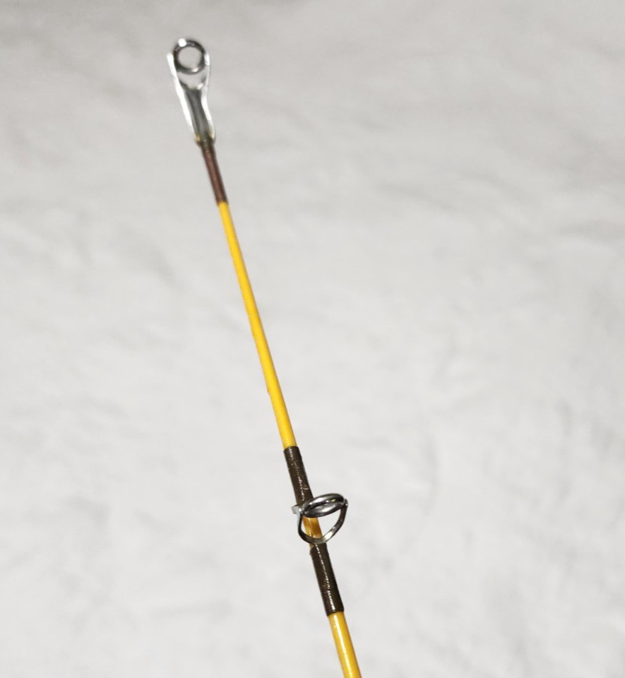 Vtg 1950’s Wright & McGill 60″ SPIN CASTING FISHING ROD No. 1855 Cork Handle