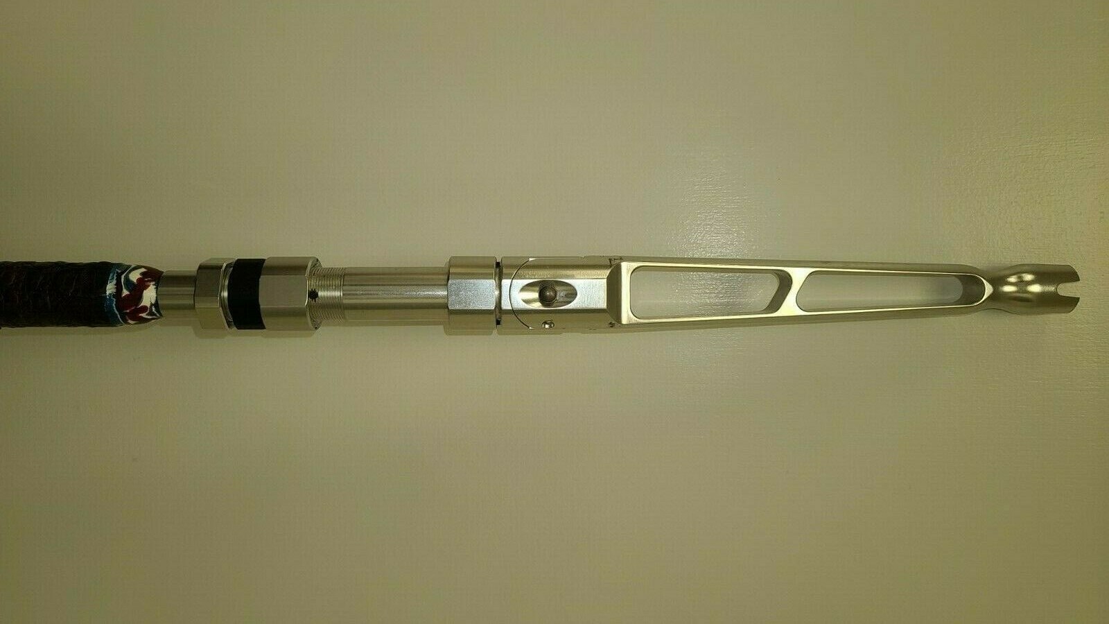 Custom Fishing Rod, Real Crocodile Skin Grips, Awesome Paint Job, ADJUSTABUTT – 