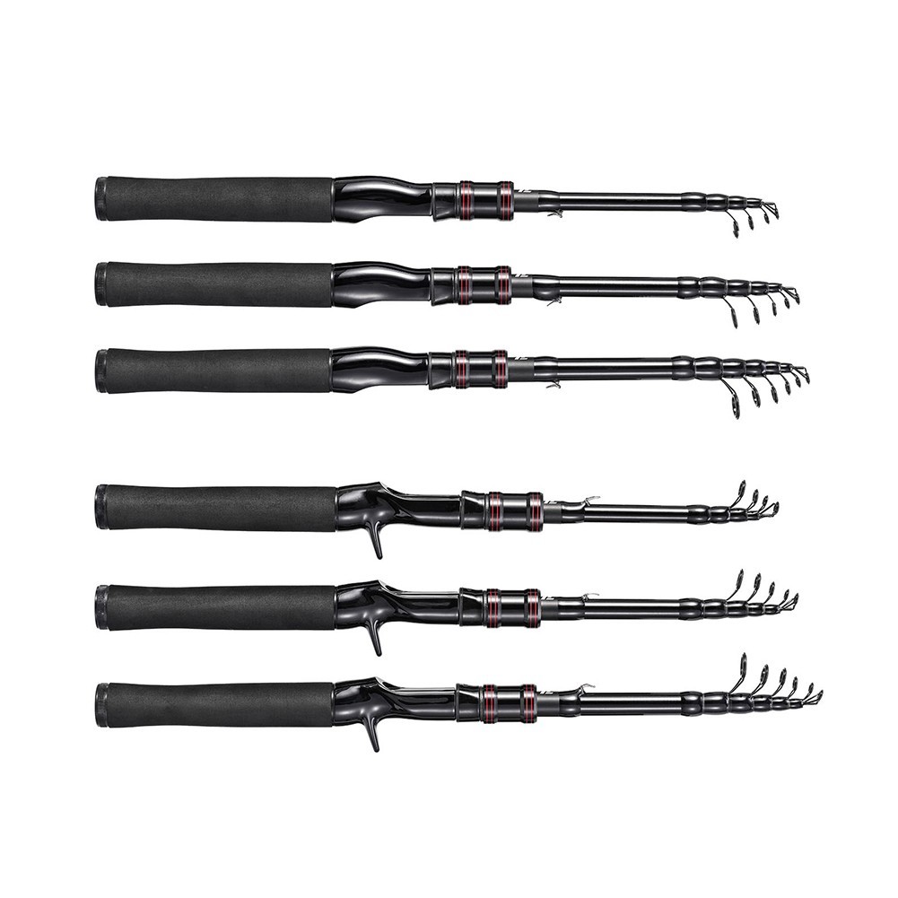 Travel friendly 1 51 82 1M Carbon Fiber Lure Rod for Fishing Enthusiasts