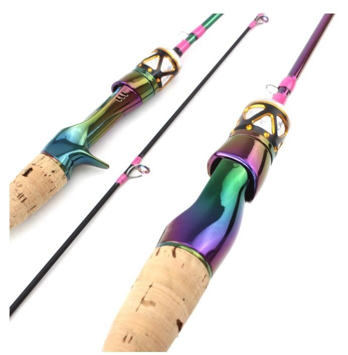1.68m 1.8m Trout Fishing Rod Portable Casting Rod Carbon Fiber Spinning Rod Fast