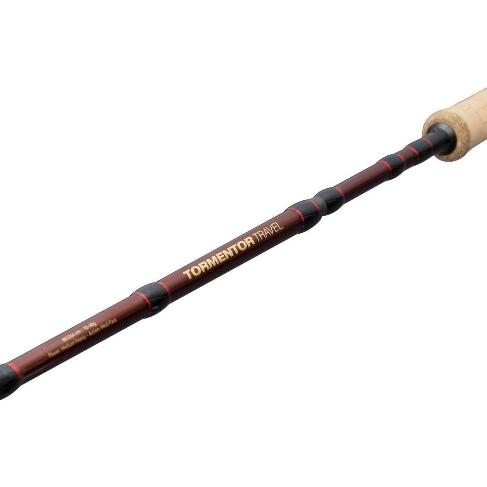 Abu Garcia Tormentor 2 Travel Spinning Rod 8′ 8-24g