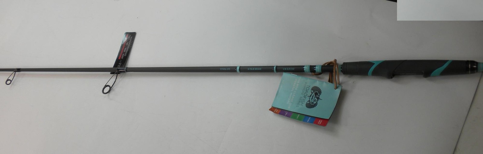 Toadfish TF74MLXFS Inshore Spinning Rod 7 Ft 4″ 1Pc Medium Light Action