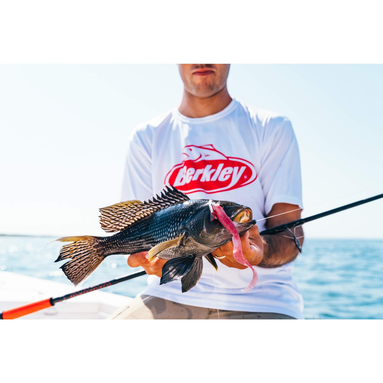 Berkley Lightning 66 Medium Light Spinning Fishing Rod 2Pc Durable Graphite