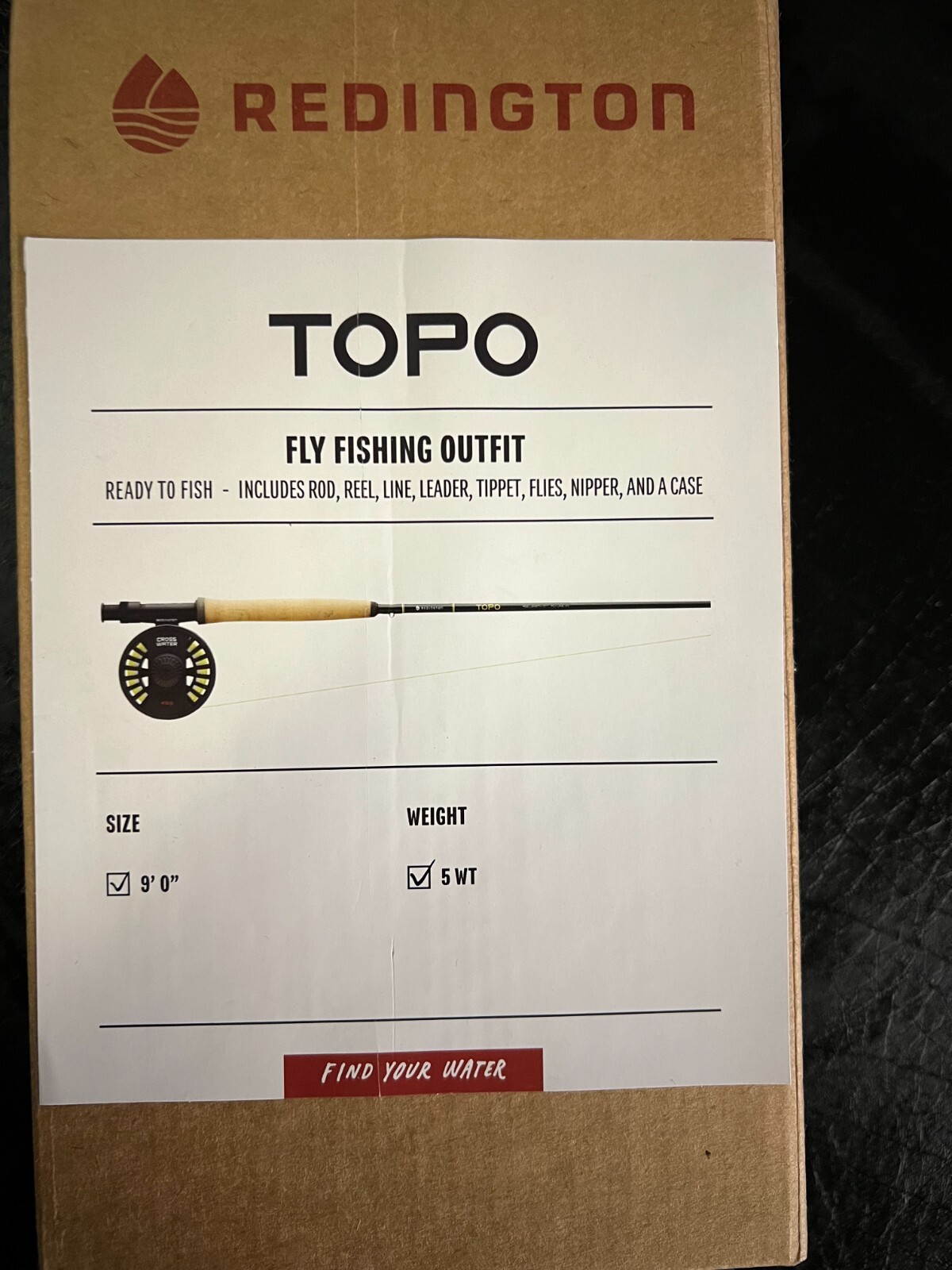 Redington Path 9 ft Fly Fishing Rod – 5-5026K-590-4