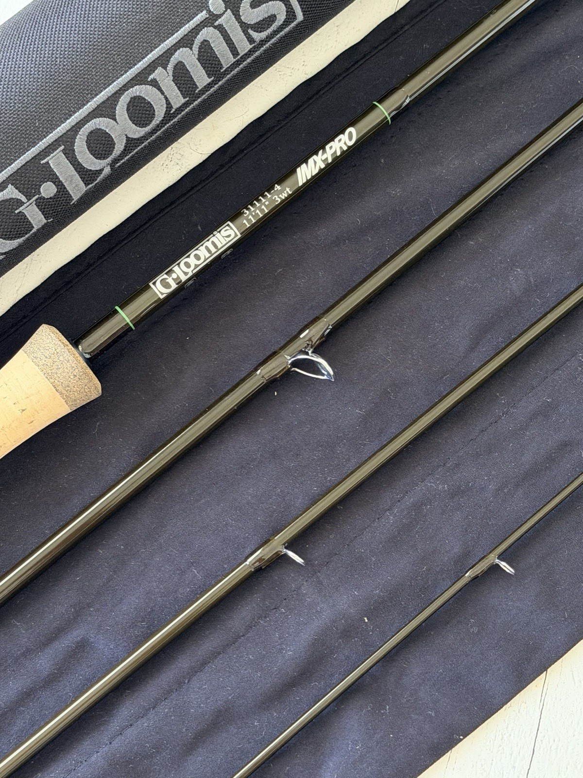 **BEAUTIFUL** G LOOMIS IMX-PRO SWiTCH 3wt. 11’11”in~4pc fly rod!!! 🔥~MINT~🔥