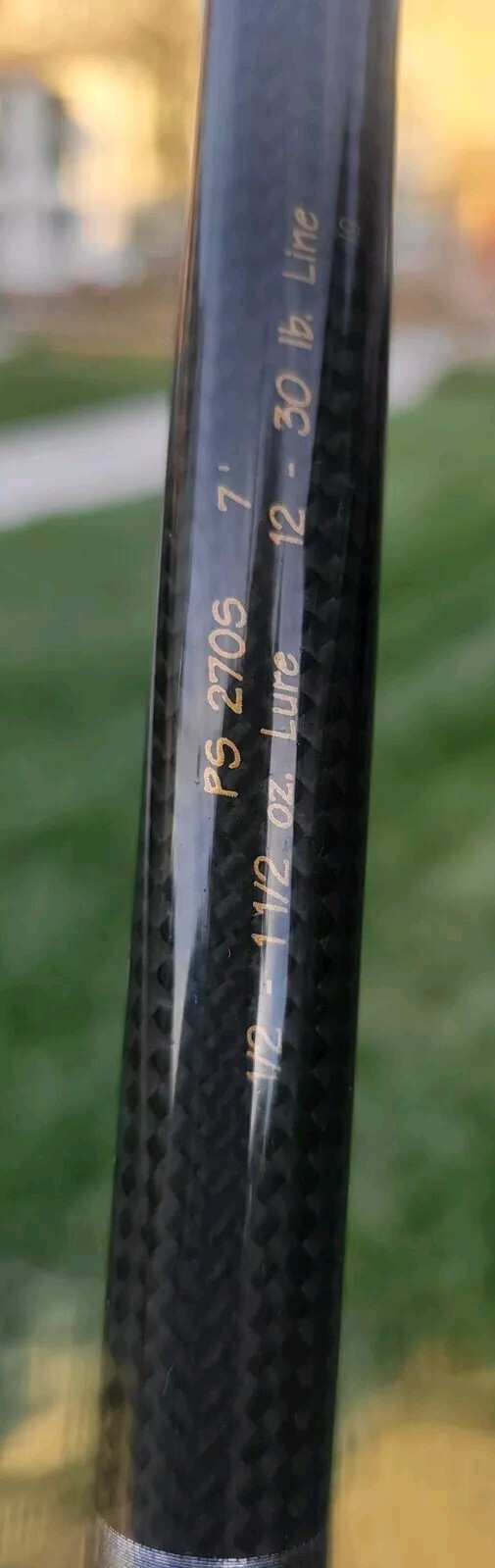 FENWICK PACIFICSTIK SUPREME PS 270S 7′ 12 TO 30 POUND RATED LINE FISHING ROD