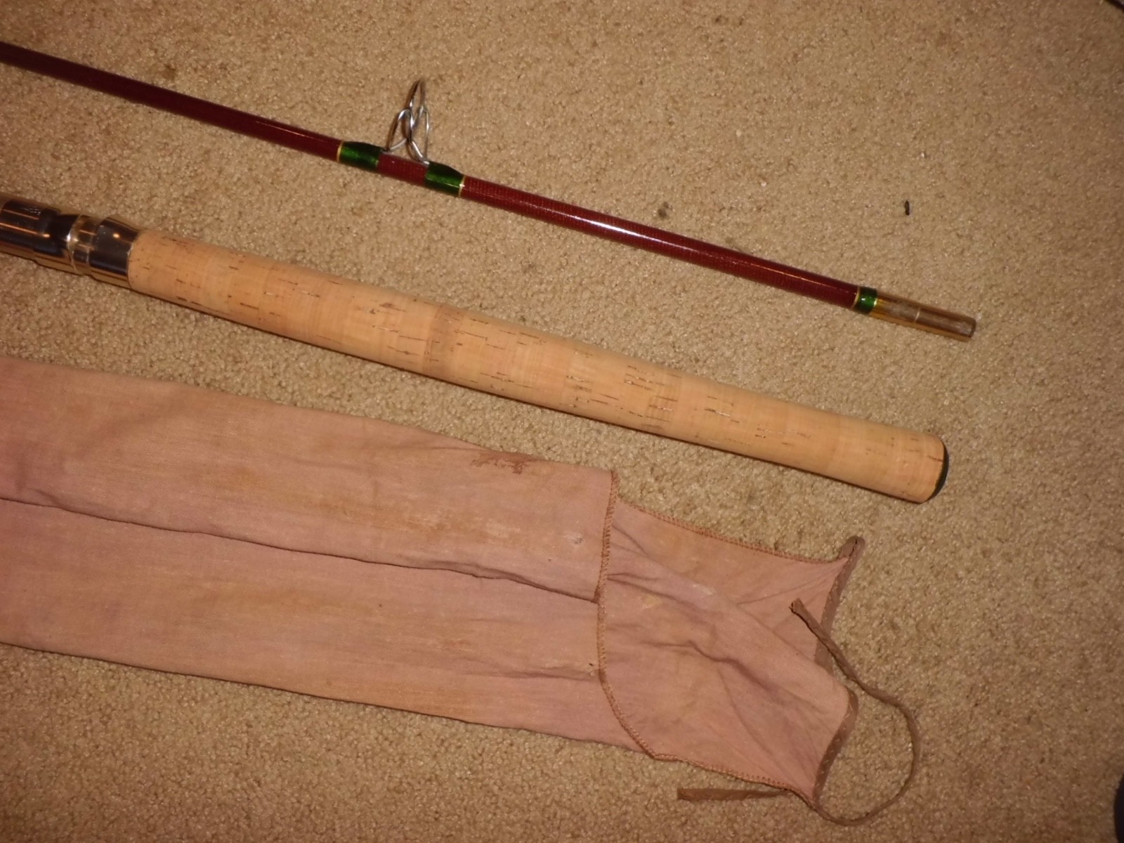Vintage SILAFLEX Perfexion Model 71 Surf Spinning 10′ Rod- USA- 25 lb
