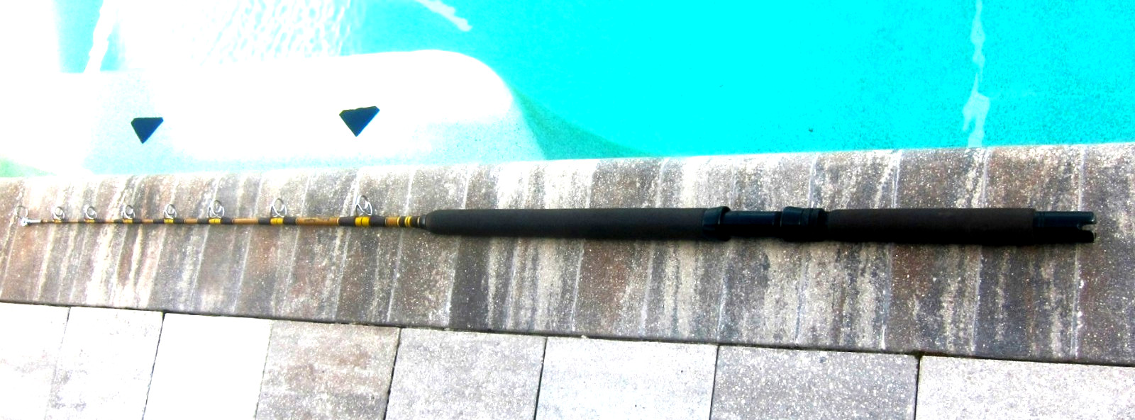 Custom SABRE Big-Game Stand-Up Rod: 5’7″; 25-50lb – VERY NICE USED COND!!!a
