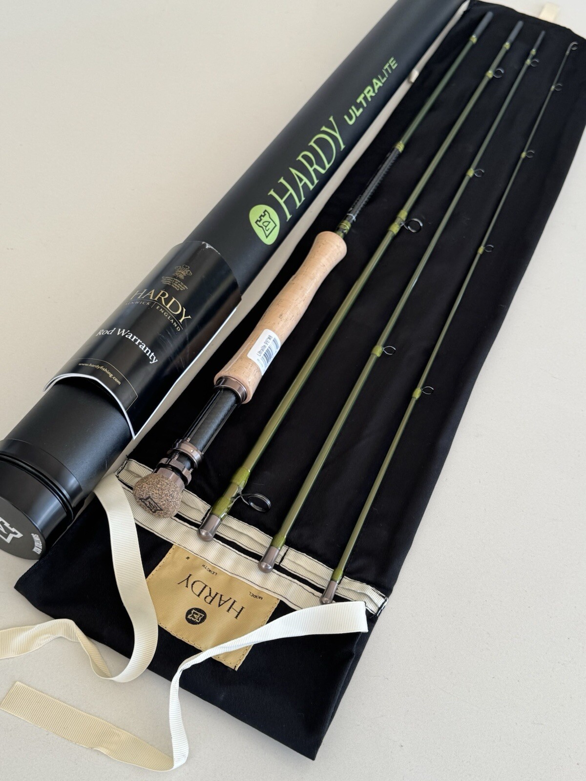 **BEAUTIFUL** NEW HARDY 8wt. 9’6in 4pc Ultralite Sintrix NSX Fly Rod!! BRAND NEW