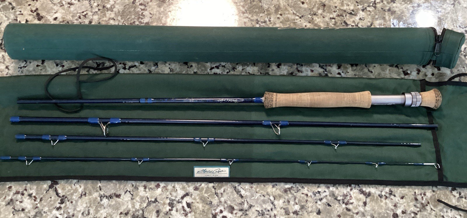Gold Cup G9084 Fly Fishing Rod 9ft 8wt 4pc with Sock & Tube