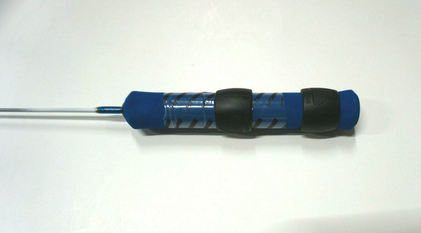 HT Ice Blue Rod 18″ Long – TWO Super Light Rods for Panfish – Fun to Use #IB-18
