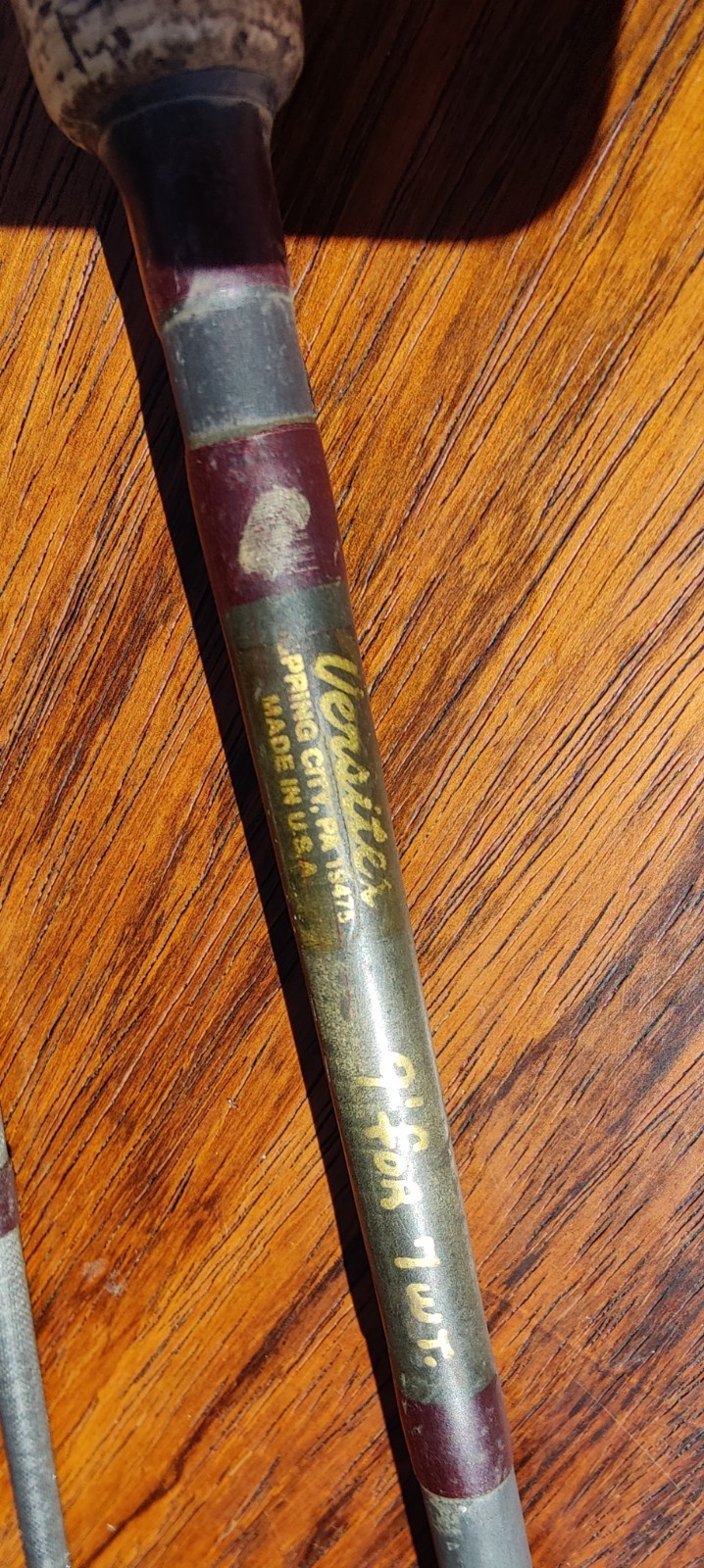 Versitex of America Fly Fishing Rod 9′ For 7wt. USA W/Tube