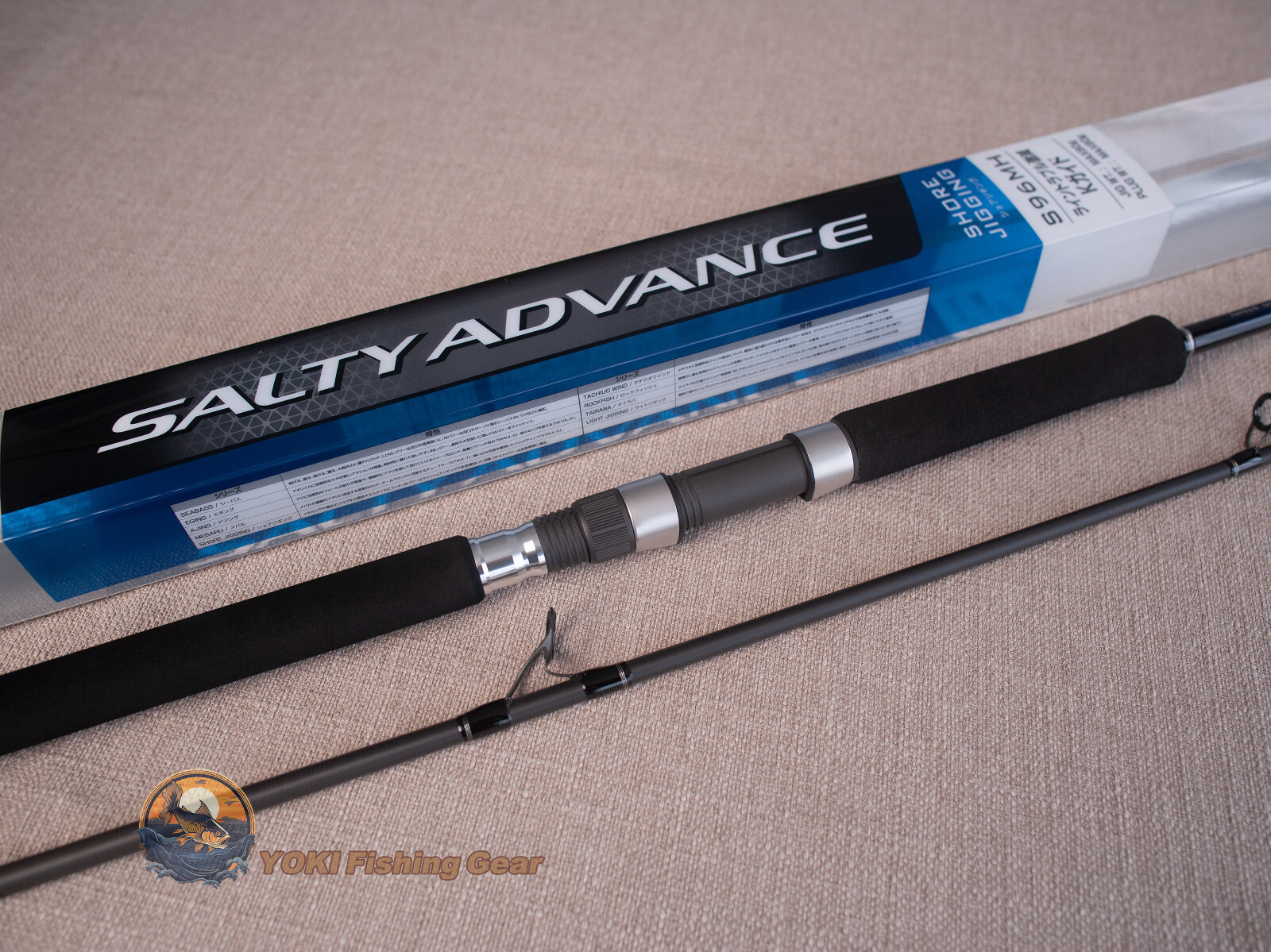 Watch Our Product Video-Shimano 19 Salty Advance SHORE JIGGING S96MH A2