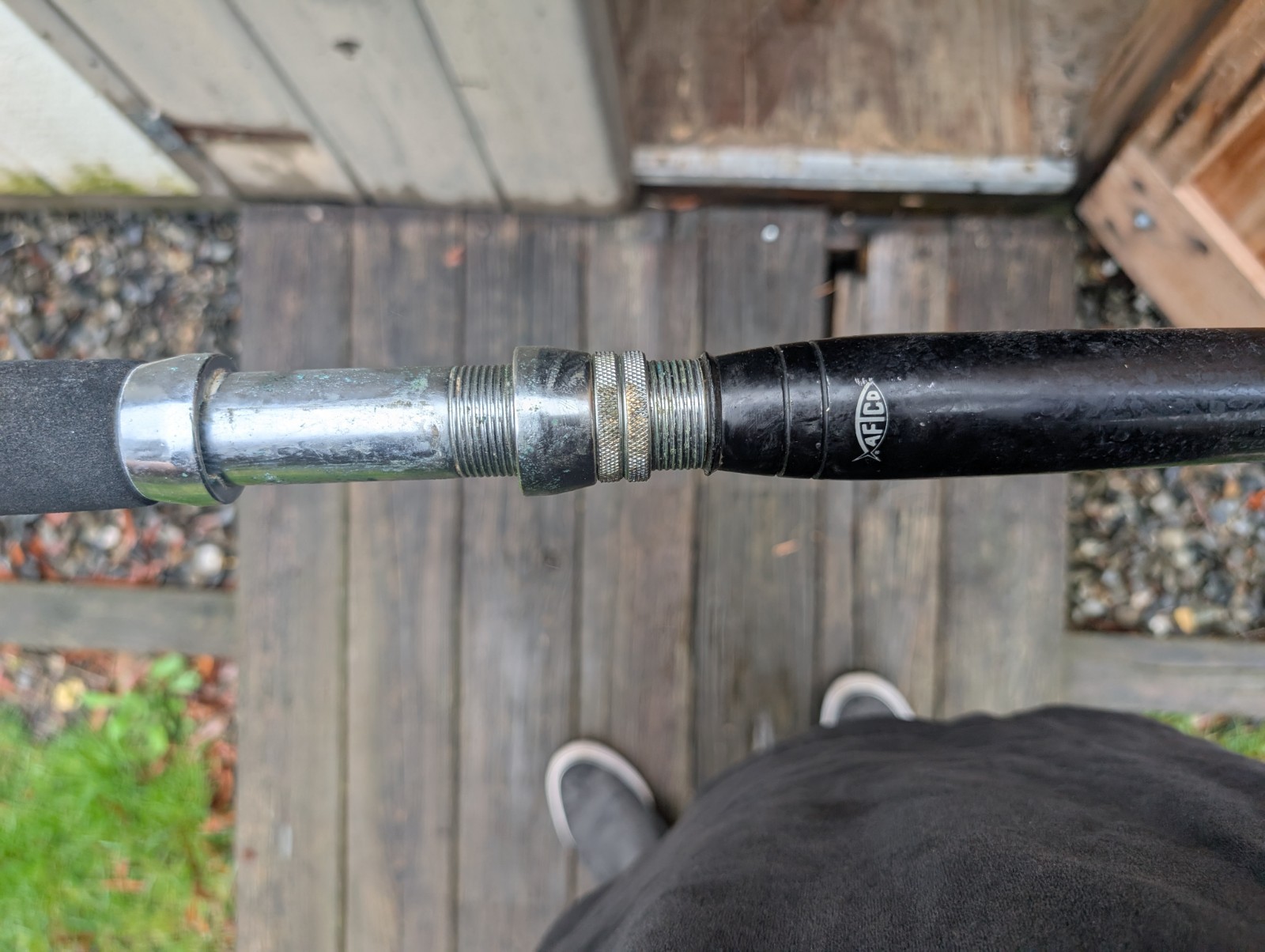 RARE SAM SCOTT 6 FOOT 6 INCH UNLIMITED TROLLING FISHING ROD 25-40lb