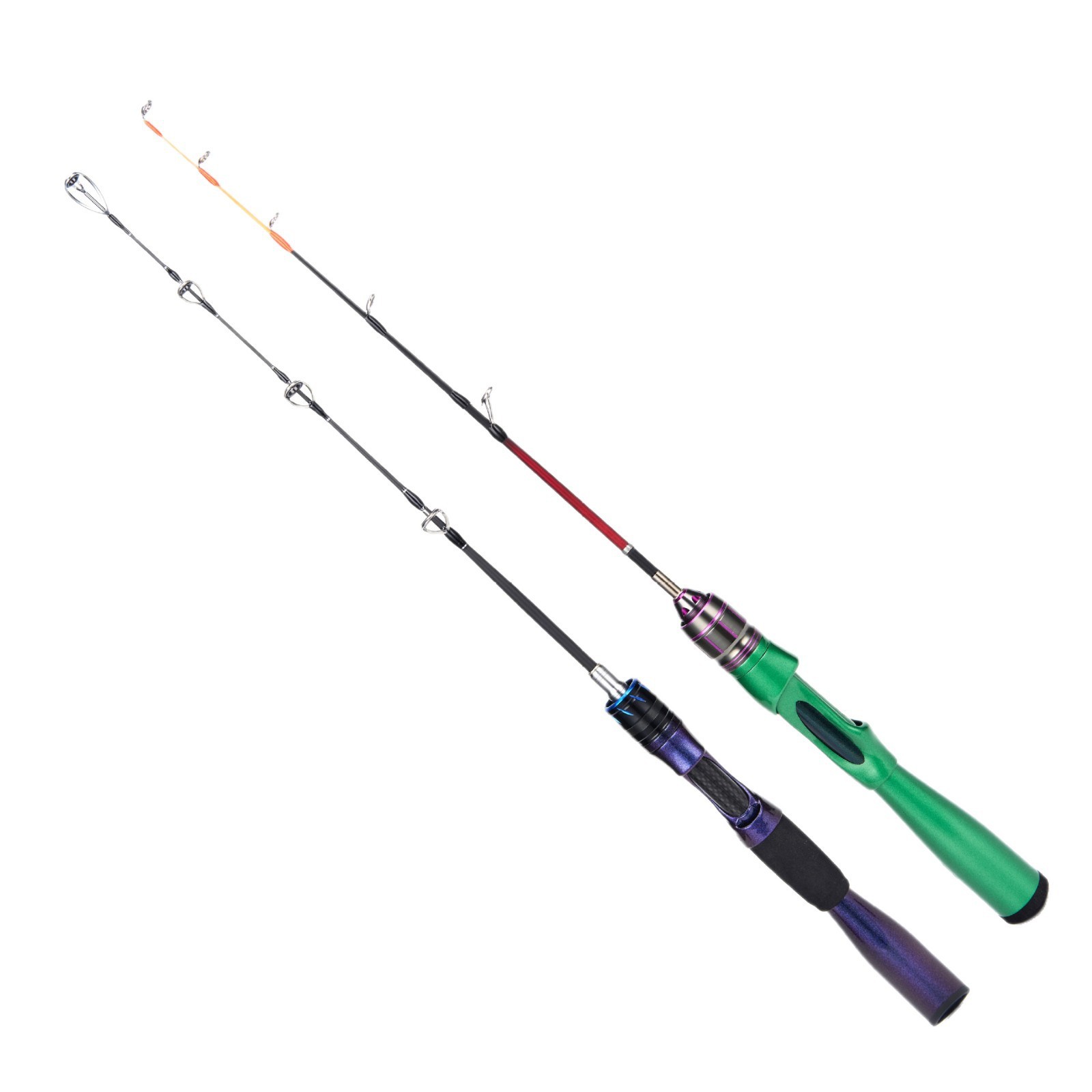 1Pcs Ice fishing Rod Short Section Fishing Rod 52cm/60cm Winter Fishing Rod