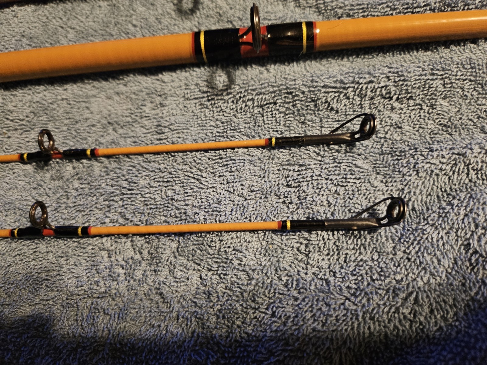 Shakespeare UglyStik Tiger BWD 2200 8′ Med Lite 12-30lb Casting Rods Set of 2